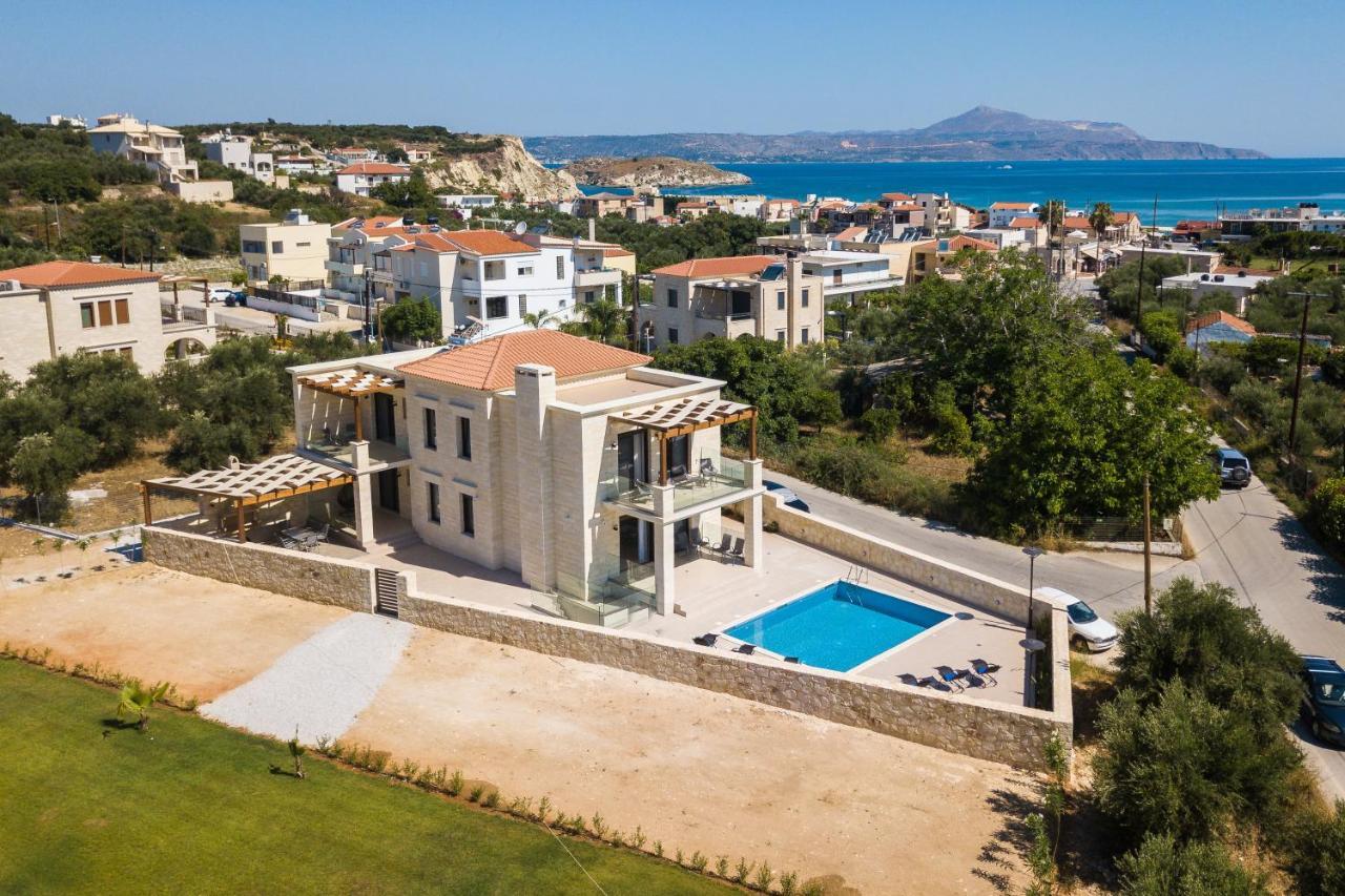 Eudora Luxury Stone Villa Almirida Eksteriør bilde