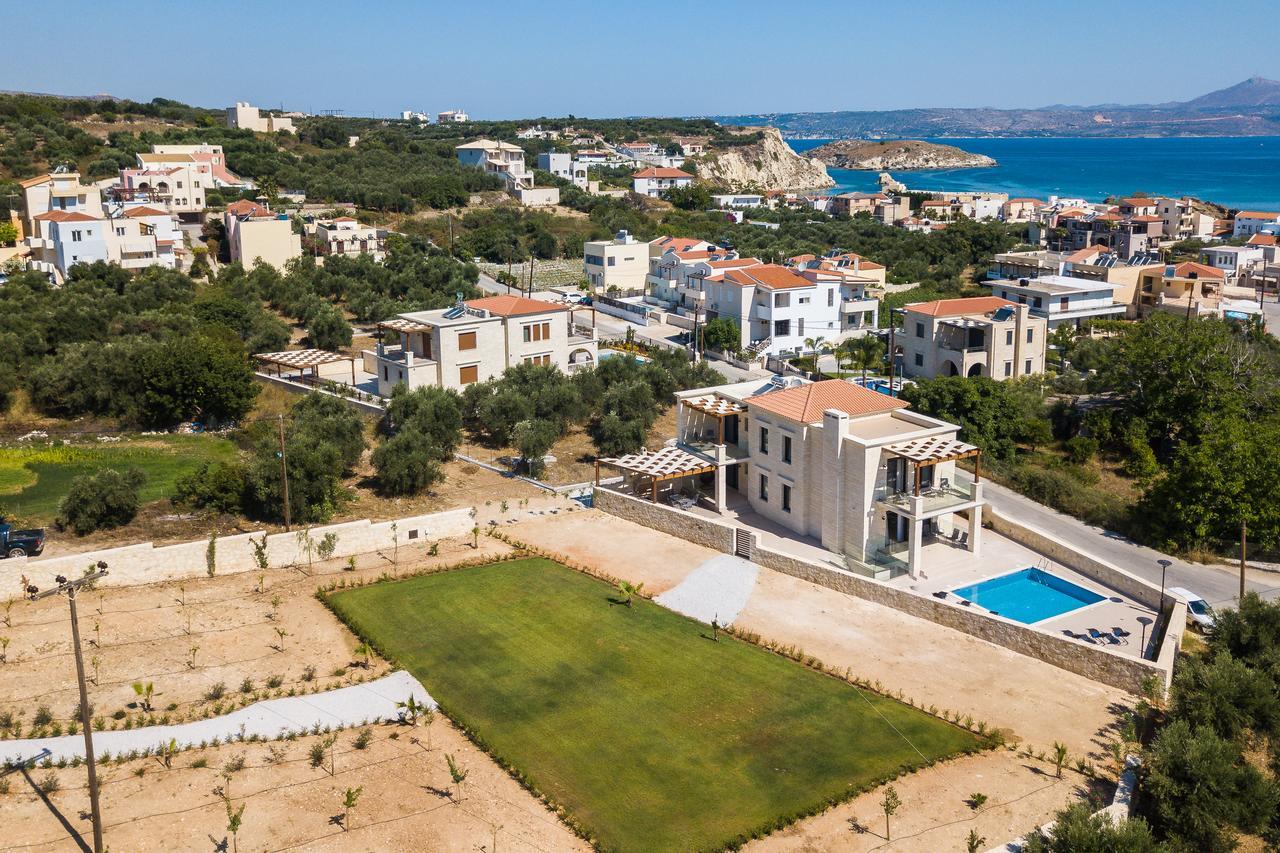 Eudora Luxury Stone Villa Almirida Eksteriør bilde