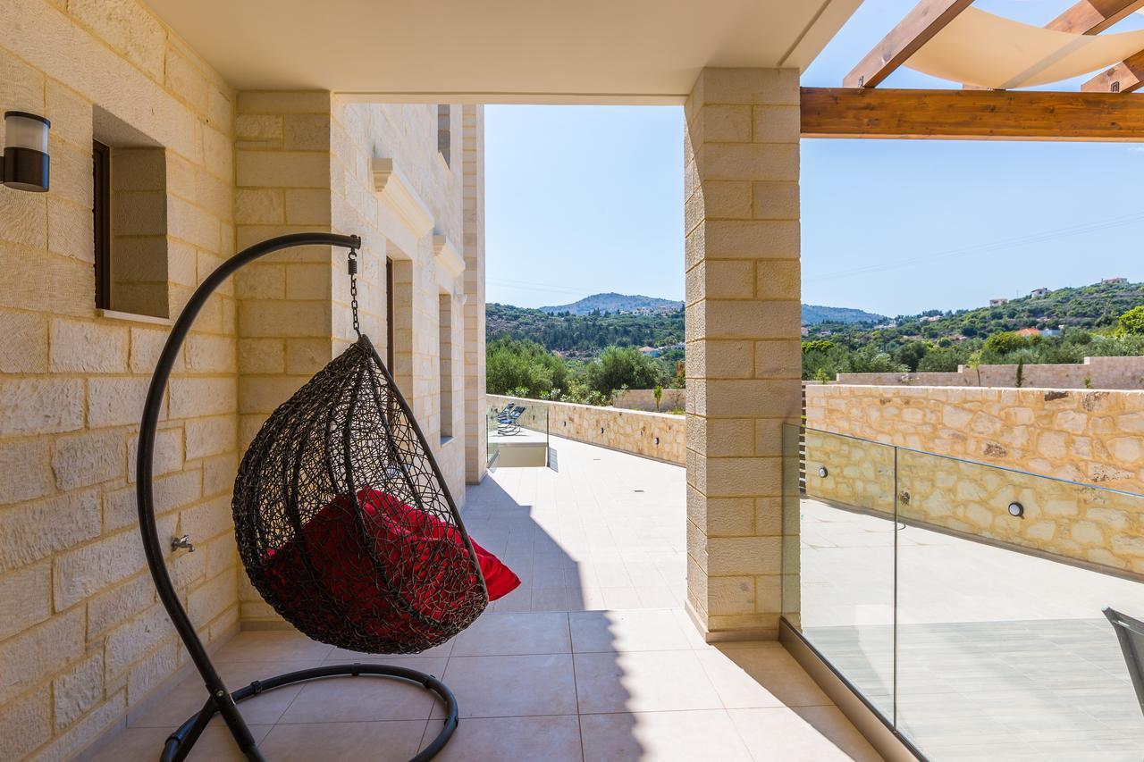 Eudora Luxury Stone Villa Almirida Eksteriør bilde