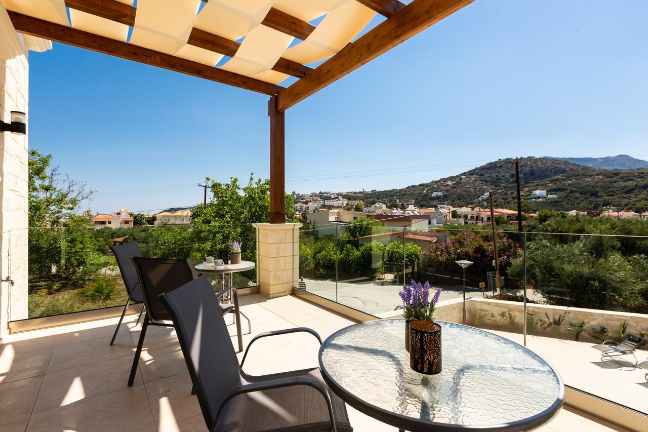 Eudora Luxury Stone Villa Almirida Eksteriør bilde