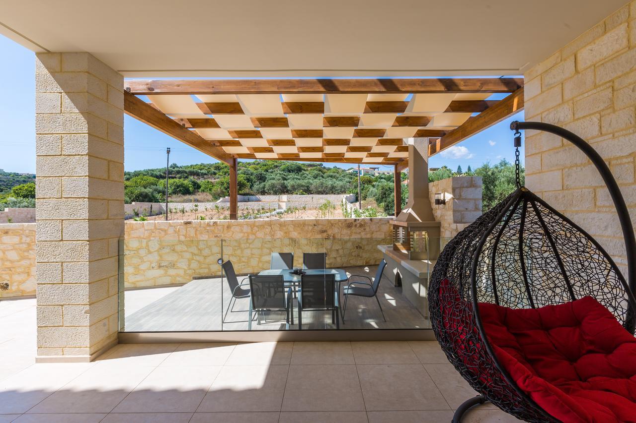 Eudora Luxury Stone Villa Almirida Eksteriør bilde