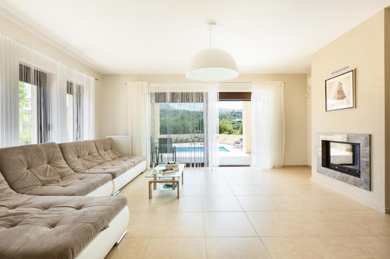 Eudora Luxury Stone Villa Almirida Eksteriør bilde
