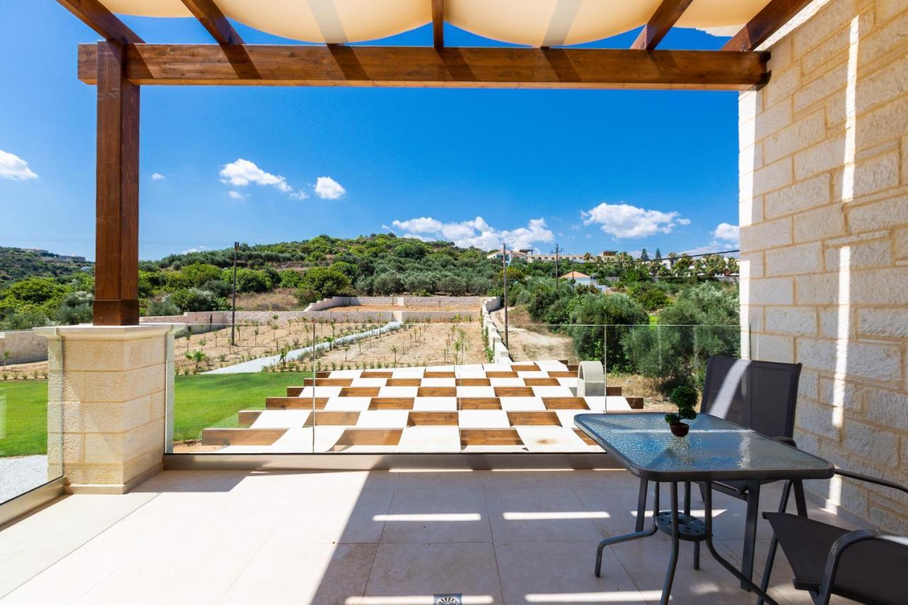 Eudora Luxury Stone Villa Almirida Eksteriør bilde