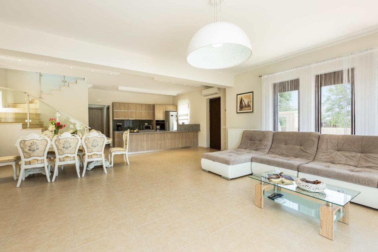 Eudora Luxury Stone Villa Almirida Eksteriør bilde